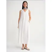 MixRay V-hals Maxi Jurk