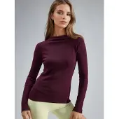 Busem Slim Fit Halflange Colblouse