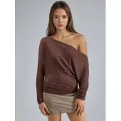 Busem Boothals Drape Blouse