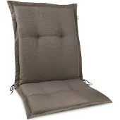 Beautissu HighLux NL Zitkussen voor Tuinstoel Kussen 105x50x7cm Taupe