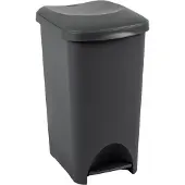 Addis Pedaalemmer - prullenbak - afvalbak - 40 liter – Voetpedaal - Antraciet