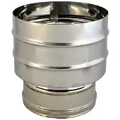 Briconess Winddichte, dubbelwandige schoorsteenbuis, diameter 250/300 mm