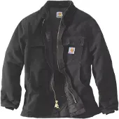 Carhartt gevoerde werkjas 106674 M / Zwart