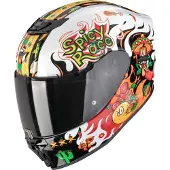 Scorpion EXO-JNR Air Yucatan Integraalhelm Zwart/Wit/Oranje M