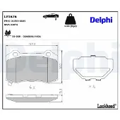 Delphi LP3676 Remblokken