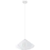 Eglo Dolwen Hanglamp - E27 - 110 cm - Wit - Textiel