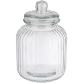 APS Germany Voorraadpot - Bewaarpot - Glas - Ø 17,5 cm - Ø 9 cm - Vaatwasserbestendig - Breukvast