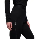 Vaude - Women's Monviso Wool Tights II - Merino-ondergoed 44, zwart