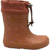 Bisgaard - Kid's Thermo - Rubberlaarzen 30, bruin/rood