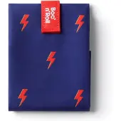 Roll'Eat Boc’n’Roll Thunder - Herbruikbaar Boterhamzakje en Snackverpakking - Sluiting met klittenband - BPA-vrij - Waterdichte binnenlaag - Wasbaar tot 60°C