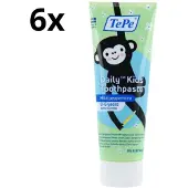Tepe Tandpasta Daily Kids - 6 x 75 ml - Voordeelverpakking