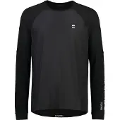 Mons Royale - Tarn Merino Bike Wind Jersey - Fietsshirt M, zwart