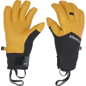 Camp - Skihandschoenen - G Crest Black/Yellow voor Unisex - Maat S - Geel