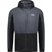 Mons Royale - Diversion Merino Wind Jacket - Fietsjack S, zwart/blauw