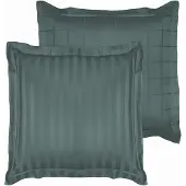De Witte Lietaer Kussensloop Zygo Atlantic - 60 x 70 cm - Groen - Katoen Satijn