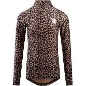 Eivy - Dames thermokleding - Journey Top Leopard voor Dames - Maat XS - Bruin