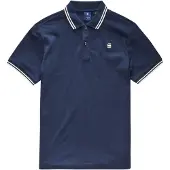 G-Star Shirt 'Dunda' donkerblauw / wit