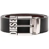 Diesel Riem donkerbruin / zwart