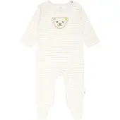 Steiff Rompertje/body beige / ecru / donkerbruin