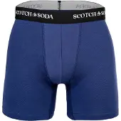 Scotch & Soda Boxershorts donkerblauw / grijs gemêleerd / zwart