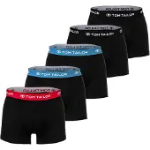 Tom Tailor Boxershorts blauw / rood / zwart / wit
