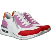 Remonte Sneakers laag lila / oranje / rood / wit