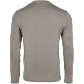 Armani Exchange Shirt donkerbeige / wit