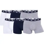 Cr7 - Cristiano Ronaldo Boxershorts navy / grijs gemêleerd / wit