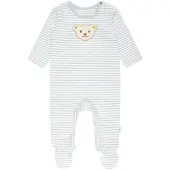Steiff Rompertje/body beige / lichtblauw / geel / wit