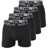 Replay Boxershorts zwart / wit