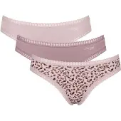Sloggi Slip 'Go Crush' poederroze / oudroze / zwart