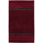 Casilin Badmat Antislip 60x100cm Lima - Waterabsorberende Badkamermat - Wasbaar en Sneldrogend - Voor Douche en Bad - Hoogpolig - Acryl - Rechthoek - Rood