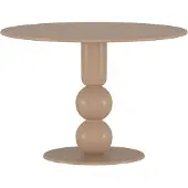 Venture Home Boule eetkamertafel Ø110cm beige.