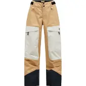 Peak Performance Skibroek Women Gravity GORE-TEX 3L Shell Pants Sierra Sand Sand Fog-M