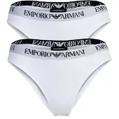 Emporio Armani Slip zwart / wit