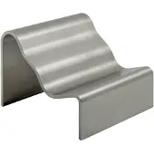 Muuto Dream View bank Geborsteld staal, 100 cm