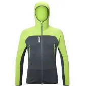 Millet - Fusion Grid Hoodie - Fleecevest L, groen