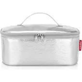 Reisenthel Coolerbag M Pocket Koeltas - 4,5L - Silver Crackle Zilver