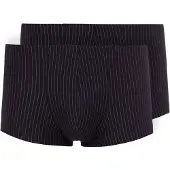 Skiny Boxershorts blauw / zwart