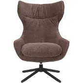 Starfurn Fauteuil Olivia - Paars Stof - 77x85x108cm