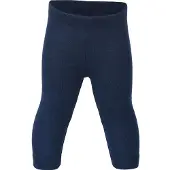 Engel - Baby-Leggings Feinripp - Merino-ondergoed 62/68, blauw