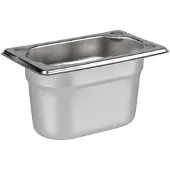 Aps Gastronormbak - GN Bak - RVS - 1,0 Liter - Vaatwasserbestendig - Breukvast - Stapelbaar