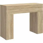 vidaXL Salontafel Sonoma Eiken 102 x 35 x 75 cm Bewerkt hout