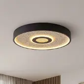 LumenXL Plafondlamp Deimos 3-staps dimbaar LED - zwart en beige