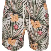 Shiwi Zwemshorts 'Mike Banana Breeze' beige / grasgroen / oranje