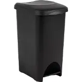 Addis Pedaalemmer - prullenbak - afvalbak - 40 liter – Voetpedaal - Zwart