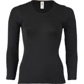 Engel - Women's Unterhemd L/S - Merino-ondergoed 46/48, zwart