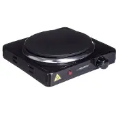 Esperanza EKH002K kookplaat Zwart Gesealde plaat 1 zone(s)