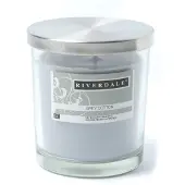 Riverdale - Geurkaars - Grey Cotton - 48+ branduren. Ø 9cm