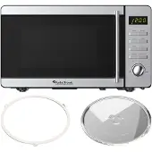 TurboTronic MW20 Vrijstaande Magnetron - 20 Liter - Zilver